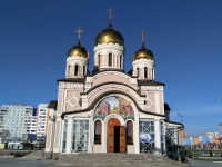 Благотворительные посадки около Храма Благовещения Пресвятой Богородицы